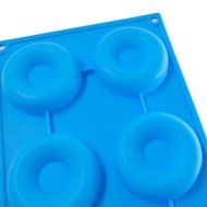 Bestwoohome 6-Cavity Silicone Donut Pan Mold/Maker for Baking (2 Pack)