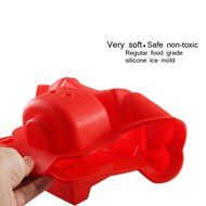 Gwogo Minifigure Building Brick Silicone Ice Tray Candy Chocolate Mold - for Lego Lovers(2 Pcs) N4