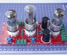 Assembled 6Z5P+6N8P Pure Tube Preamp excluding transformer /Pre-amplifier 30w