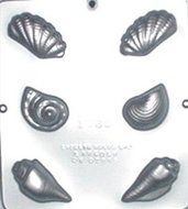 Sea Shell Assembly Shells Chocolate Candy Mold 1289