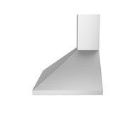 Ancona WPPW430 Wall-Mounted Classic Pyramid Style Convertible Range Hood, 30-Inch, White N18