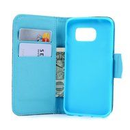 S7 Edge Case,Samsung Galaxy S7 Edge Case - Wallet Folio Flip Premuim PU Leather Case Colorful Print Design with... N12