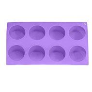 Bakerpan Silicone Muffin Pan, Cupcake Tray, Baking Cups, Cupcake Holders, 8 Cups