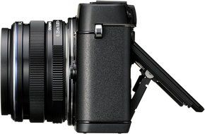 Olympus E-P5 Black + EZ-M1442 II R Kit, V204051BE000 - International Version (No Warranty) N2