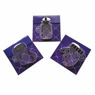 Yunko Set of 6 Stainless Steel Cookie Cutter Cup Cake Stencils Cookie and Coffee Stencils Set For Baby Shower...