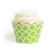 Dress My Cupcake Lavender Spanish Tile Cupcake Wrappers, Set of 12 N9