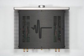 PERREAUX 150W Stereo Integrated Amplifier 16.8" Wide x 13.5" Deep x 4.0" High Titanium Annodised Aluminium