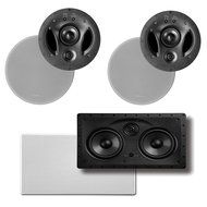 Polk Audio Vanishing LS Series In-Wall / In-Ceiling Home Speaker System (2-700LS &amp; 1-255C-LS)