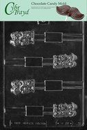 Cybrtrayd T037 Thanksgiving Pretzel Pop Life of the Party Chocolate Candy Mold with Exclusive Cybrtrayd Copyrighted...