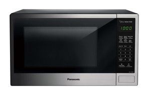 Panasonic NN-SU696S Countertop Microwave Oven with Genius Cooking Sensor and Popcorn Button, 1.3 cu. ft., Stainless N3