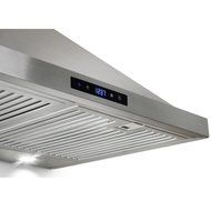 GOLDEN VANTAGE 30" Wall Mount Range Hood GVBI-30S Stainless Steel Vent Hood W/Baffle Filters
