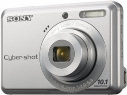 Sony Cyber-shot&reg; DSC-S930 10-MP Digital Camera with 3x Optical Zoom, 2.4" LCD, Image Stabilization, Face Detection...