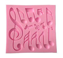 Joinor Candy Making Molds Silicone Decorating Candy Mold Cake Moulds Musical Note Cake Cupcake Decorations