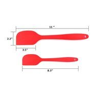 Peicees 8pcs Silicone Spatula for Cake Cream Pastry Butter Batter Mixing Cooking Baking N6
