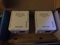 Brite-View BVP-5100D Powerline Adapter Power Cable , White N2
