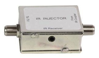 IR Over Coax Injector Accepts IR Receiver Target