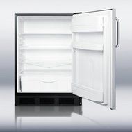 Summit FF6BSSTBADA 5.5 Cu. Ft. Stainless Steel Undercounter Compact Refrigerator