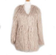 Outerwear,Morecome Ladies Warm Faux Fur Fox Coat Jacket Winter Outerwear N23