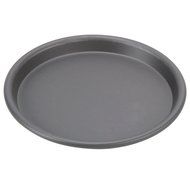 American Metalcraft HC2009 9" Hard Coat Anodized Aluminum Tapered / Nesting Pizza Pan