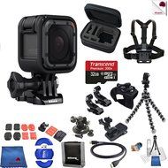 Gopro Hero 5 Session 15 Piece Hooked Bundle Includes: Go Pro Hero5 Session + Case + Flexible Tripod + Chest Strap...