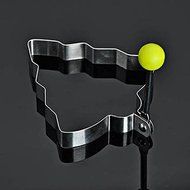 Pink Lizard Christmas Tree Fried Egg Mold Stainless Steel Pancake Ring Cooking Tool