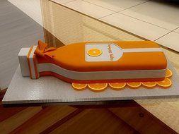 Euro Tins Novelty cake pans Bottle cake pan birthday party Champagne Bottle cake tin 38cm N5