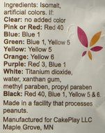 CakePlay Isomalt Nibs Bronze - Net Wt. 7.0 oz N2