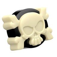 SpinningLeaf Jolly Roger Sandwich Cookie Mold