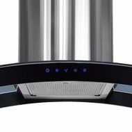 36" Beautiful Island Mount Stainless Steel Kitchen Range Hood Stove Vent Exhaust N3