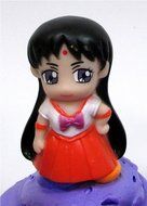 SAILOR MOON 8 Piece CUPCAKE Topper Set Featuring 6 Random Sailor Moon Figures and Decorative Themed Accessories... N7