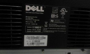 Dell Color Laser Printer 5110cn (up to 40 ppm in black and 35 ppm in color,Expandable Memory up to 1152MB) N3