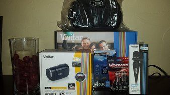Vivitar 16.1 Mp Digital Camera with 2.7-inch TFT (Dvr979hd-Bk/Kit-AM)
