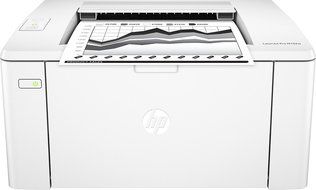 HP - LaserJet Pro M102w Black-and-White Wireless Printer N2