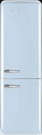 Smeg FAB32RAZN1 24" 50's Retro Style Bottom Freezer Refrigerator in Pastel Blue with Right Hinge