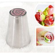 TANGCHU 15pcs Small Russian Cake Decoration Pastry Icing Nozzle Tip Baking Tool Set With Suction Card Packaging N3