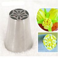 TANGCHU 15pcs Small Russian Cake Decoration Pastry Icing Nozzle Tip Baking Tool Set With Suction Card Packaging N4
