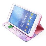 Tab 4 7.0 Case, Firefish Damage Resistance Case Premium PU Leather Wallet Card Slots Kickstand Feature Case for... N47