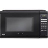 Microwave Oven Premium Compact Countertop Panasonic Electric Stainless Steel Black Turntable 1200 Watt Cookware...