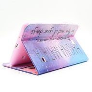 Tab 4 7.0 Case, Firefish Damage Resistance Case Premium PU Leather Wallet Card Slots Kickstand Feature Case for... N48