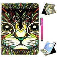 Tab 4 7.0 Case, Firefish Damage Resistance Case Premium PU Leather Wallet Card Slots Kickstand Feature Case for... N49