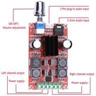 Yeeco TPA3116 50W+50W Digital High Power Amplifier Board Audio Stereo Amplifier Amplify Module DC 9-25V Dual Channel... N2