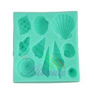 Urparcel Silicone Sea Lifes Shell Conch Fondant Cake Cookie Baking Icing Soap Mould Mold