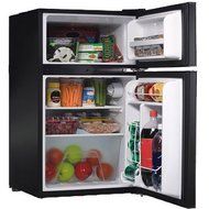 Igloo 3.2 cu. ft. 2-Door Refrigerator and Freezer /Model:FR832I Black-C