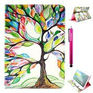 Tab 4 7.0 Case, Firefish Damage Resistance Case Premium PU Leather Wallet Card Slots Kickstand Feature Case for... N55