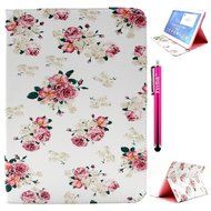 Tab 4 7.0 Case, Firefish Damage Resistance Case Premium PU Leather Wallet Card Slots Kickstand Feature Case for... N56