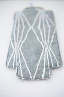 French Press Coffee Cover (12-cup, Grey Velvet) N8