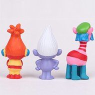 Cute! DreamWorks Trolls Poppy Doll Mini Figures Collectable Doll Choose Character Cake toppers N7