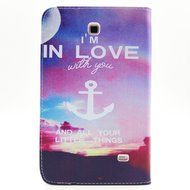 Tab 4 7.0 Case, Firefish Damage Resistance Case Premium PU Leather Wallet Card Slots Kickstand Feature Case for... N62