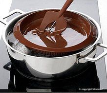 Silikomart Silicone Chocolate Warmer with Lid N4