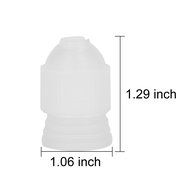 Korean Bobbi Skirt Icing Tips Set, Newcomdigi Stainless Steel Cake Decorating Supplies with One Coupler and One... N4